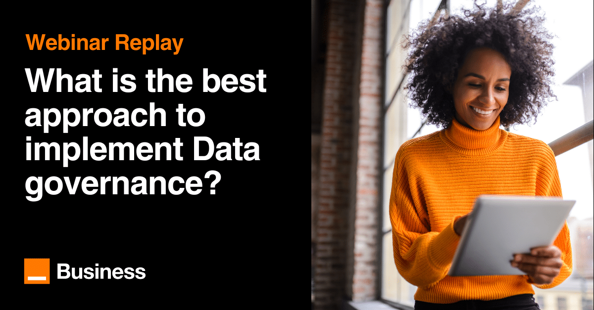 What is the best approach to implement Data governance?