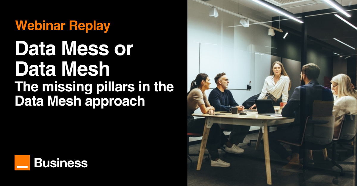 The missing pillars in the Data Mesh approach