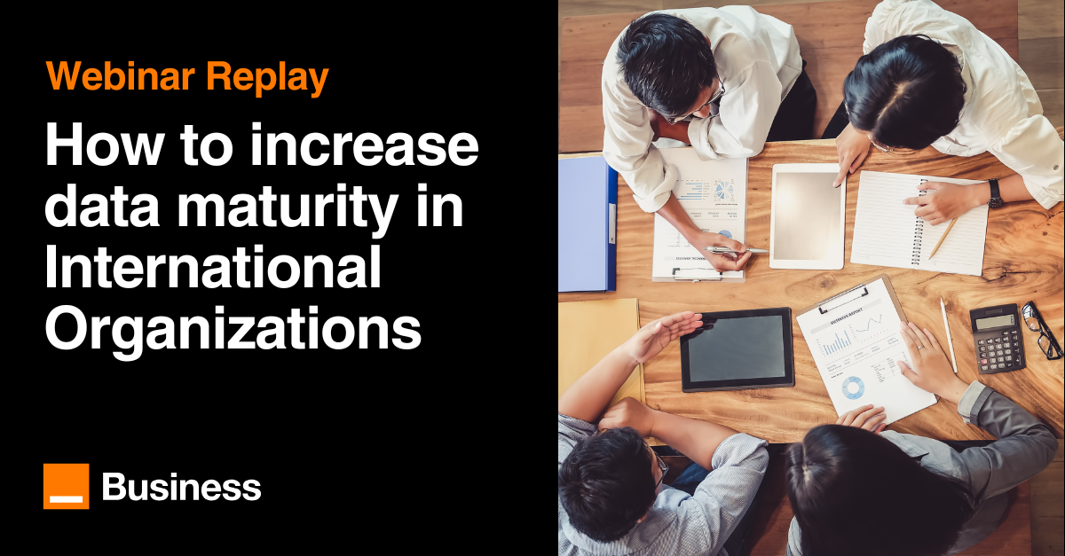How to increase data maturity in International Organizations